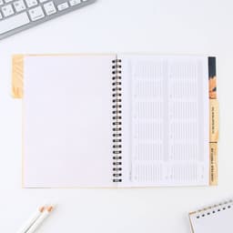 Планер-ежедневник с разделителями, А5, 45 л., мягкая обложка «Подарок учителю»