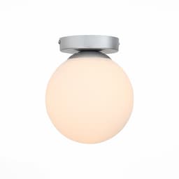 Светильник настенный Evoluce. SL717.501.01. Acini. 1х40 Вт, E27, 18х18х22 см, цвет серебристый