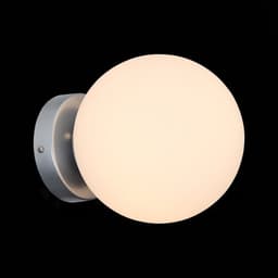 Светильник настенный Evoluce. SL717.501.01. Acini. 1х40 Вт, E27, 18х18х22 см, цвет серебристый