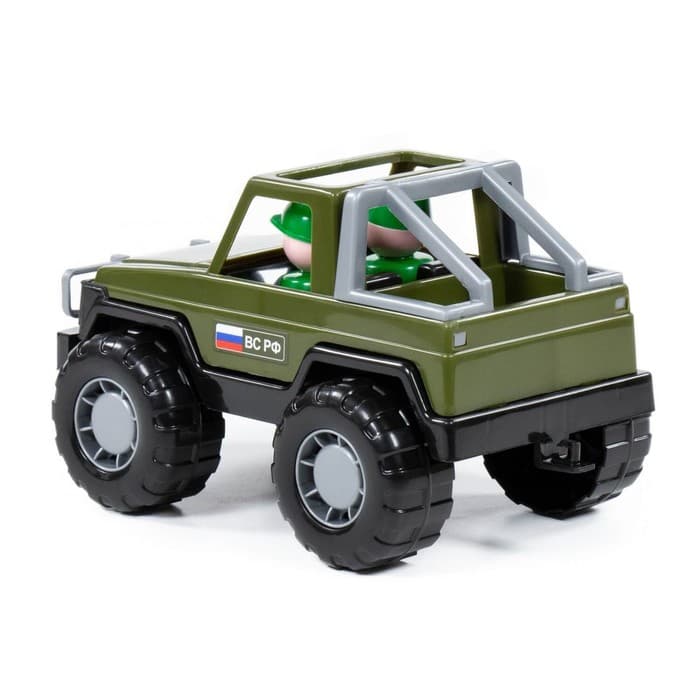Машинка военная «Джип Сафари», 2 фигурки