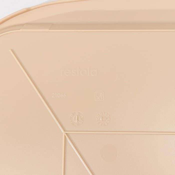 Поднос для подачи RESTOLA, 49.5×35 см, пластик, бежевый