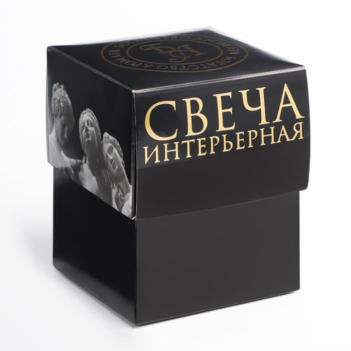 Свеча декоративная «Шар граненый», 6.5×6.5 см, тиффани, в коробке