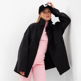 Жакет женский демисезонный MINAKU: Casual Collection, чёрный, размер 42-44