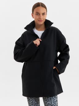 Жакет женский демисезонный MINAKU: Casual Collection, чёрный, размер 42-44