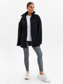 Жакет женский демисезонный MINAKU: Casual Collection, чёрный, размер 42-44