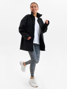 Жакет женский демисезонный MINAKU: Casual Collection, чёрный, размер 42-44