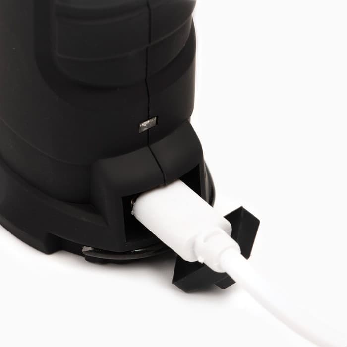 Фонарь рабочий аккумуляторный, 5 Вт, 1200 мАч, COB, LED, 3 режима, 14.5×4.8 см