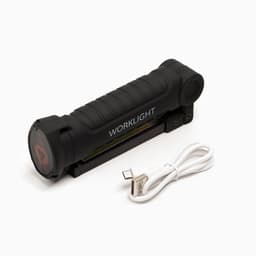 Фонарь рабочий аккумуляторный, 5 Вт, 1200 мАч, COB, LED, 3 режима, 14.5×4.8 см