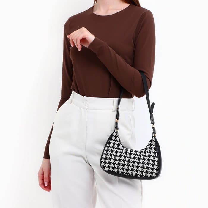 Сумка женская текстильная, 20×23×5.5 см