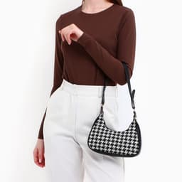 Сумка женская текстильная, 20×23×5.5 см