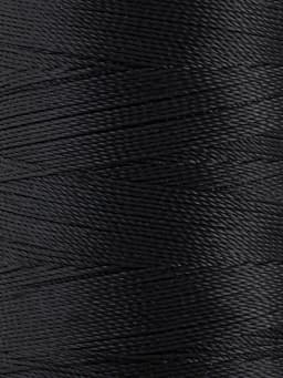 Нитки обувные, 500D/3, 600 м, чёрные