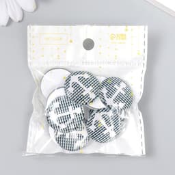 Декоративный элемент для творчества «Арт Узор. Кабошон: якорь», стекло, d=2.5 см, МИКС