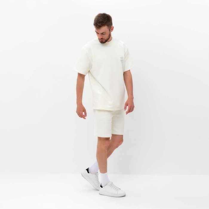 Шорты мужские MIST Men's casual, размер 54, цвет молочный
