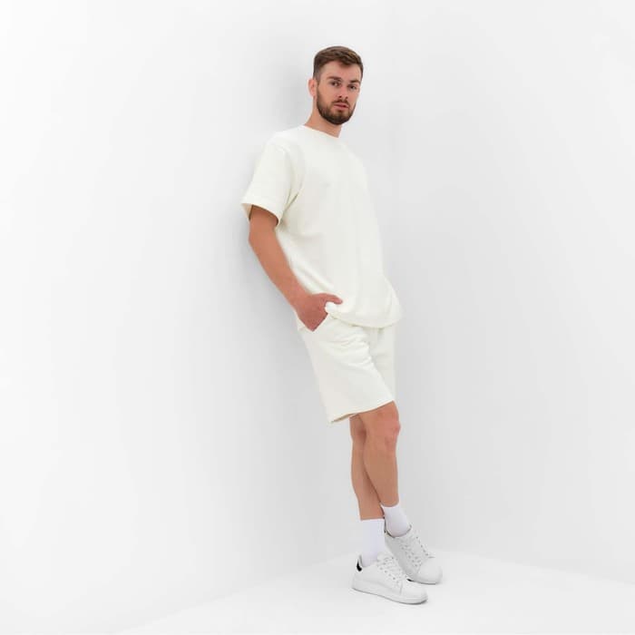 Шорты мужские MIST Men's casual, размер 54, цвет молочный