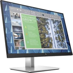 Монитор HP E24q G4, 23.8", IPS, 2560x1440, 60Гц, 5 мс, HDMI, VGA, DP, чёрный