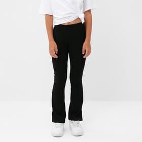 Брюки детские с разрезами KAFTAN, размер 32 (110-116 см), чёрные