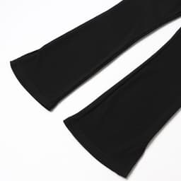 Брюки детские с разрезами KAFTAN, размер 32 (110-116 см), чёрные