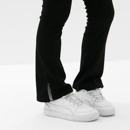 Брюки детские с разрезами KAFTAN, размер 32 (110-116 см), чёрные