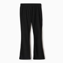 Брюки детские с разрезами KAFTAN, размер 32 (110-116 см), чёрные