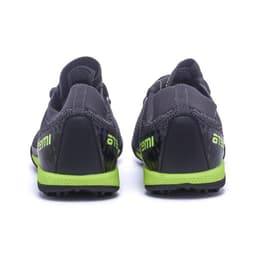 Бутсы футбольные Atemi SBA-003 TURF KIDS, размер 34, серые, салатовые