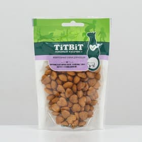 Лакомство TitBit Dent для кошек, жевательные снеки, говядина, 40 г