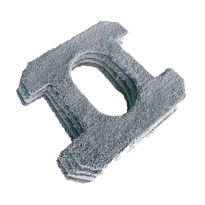 Насадка-тряпка Xiaomi HUTT W8 SQ3, для робота-стеклоочистителя, 4 шт., серая