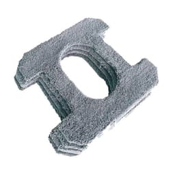 Насадка-тряпка Xiaomi HUTT W8 SQ3, для робота-стеклоочистителя, 4 шт., серая