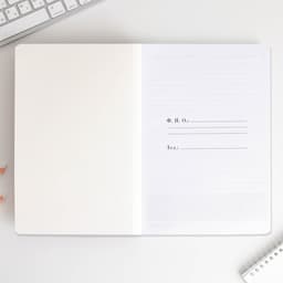 Ежедневник недатированный, А5+, 96 л., мягкая обложка, софт-тач «Учитель всегда прав»