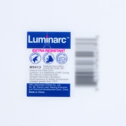 Тарелки Luminarc HARENA ASEAN, d=23 см, обеденные, набор 6 шт., стеклокерамика, белые