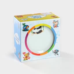 Набор посуды детский Добрушский завод «Панда», 3 предмета: кружка, миска, тарелка, фарфор, белый