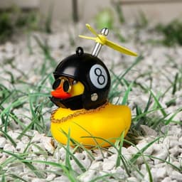 Игрушка на панель автомобиля «Утка с пропеллером» жёлтая