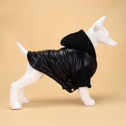 Куртка для собак «Спорт» с капюшоном, размер M, чёрная