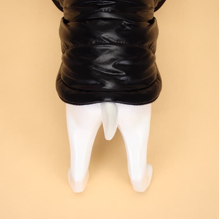 Куртка для собак «Спорт» с капюшоном, размер M, чёрная