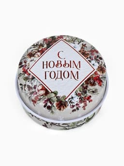 Свеча ароматическая, в железной банке «Олененок», карамель, d=4.8 см