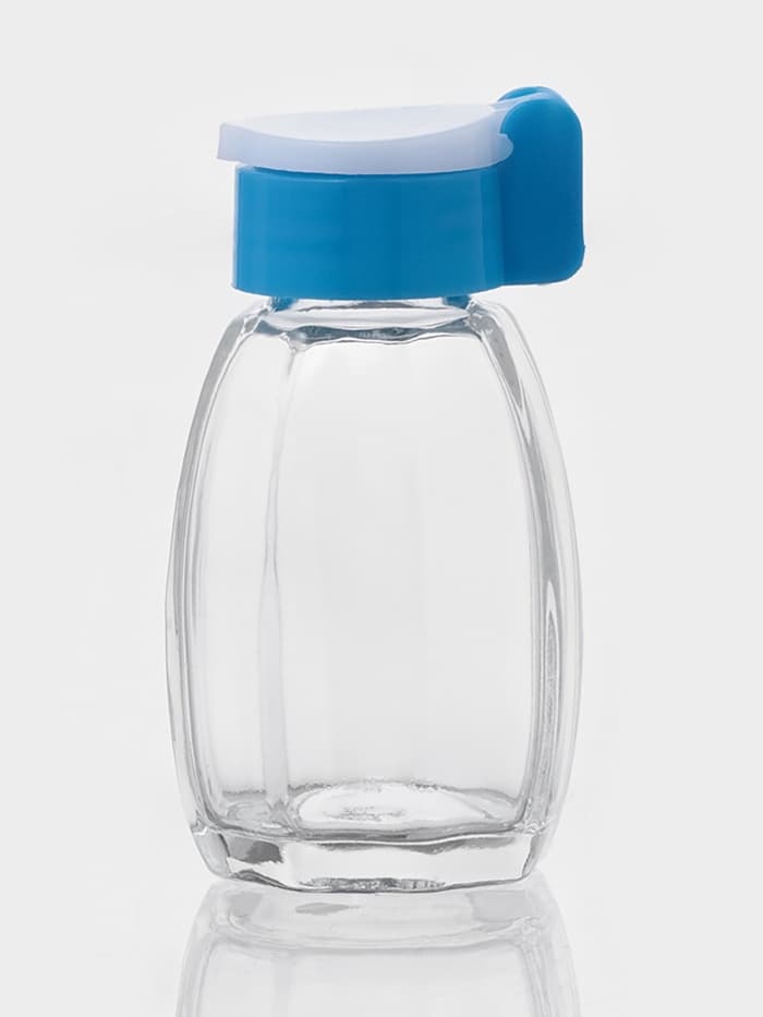 Набор солонок Доляна «Грани», 30 мл, 3.5×7 см, 24 шт., стекло, МИКС