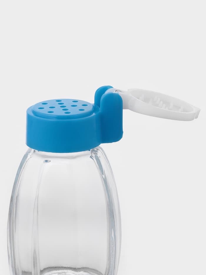 Набор солонок Доляна «Грани», 30 мл, 3.5×7 см, 24 шт., стекло, МИКС