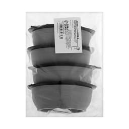 Демпферы для стиральной машины и мебели ТУНДРА, d=40 мм, серые, набор 4 шт.