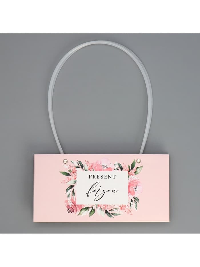 Пакет для цветов For you dear, 24×12×12 см