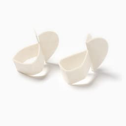 Набор декоративных колец для салфеток «Сердечки» 2 шт., d=5 см, 100% п/э, фетр