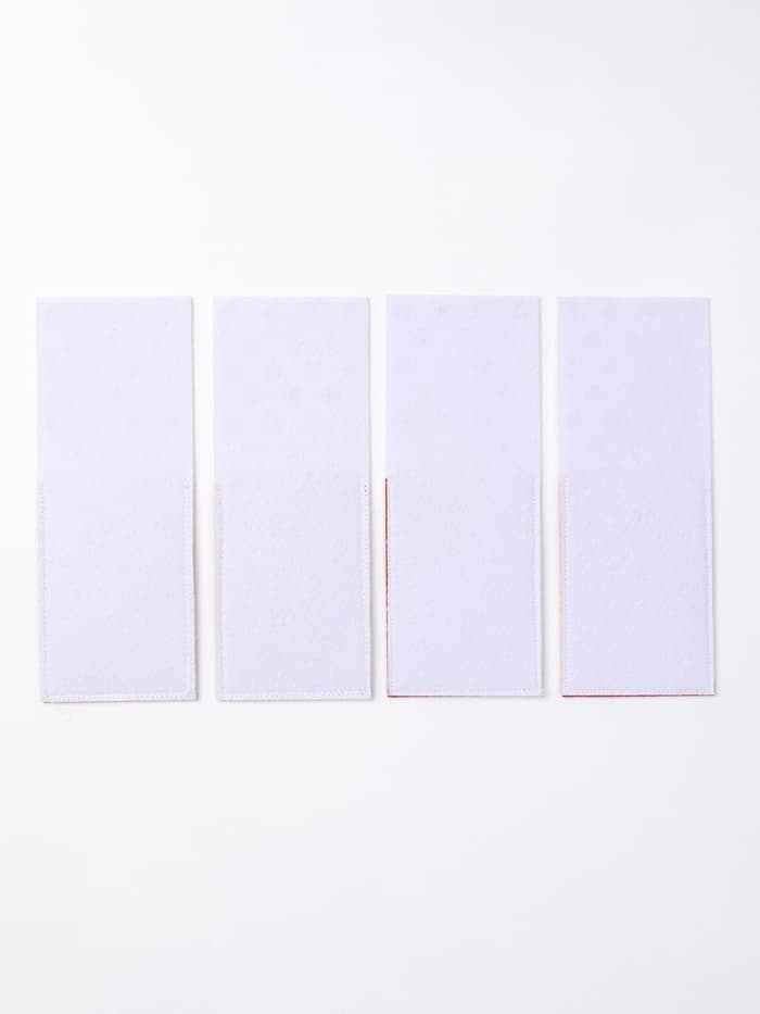 Набор конвертов для столовых предметов «Доляна. Время чудес», 4 шт., красный