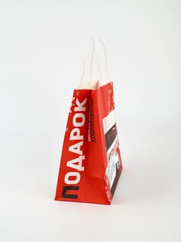 Набор пакетов подарочных «Новогодний праздник» 5 шт., 22×22×11 см