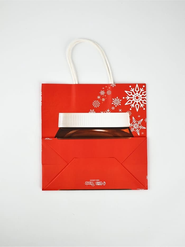 Набор пакетов подарочных «Новогодний праздник» 5 шт., 22×22×11 см