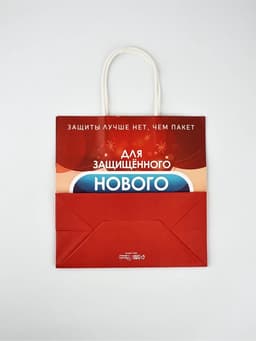 Набор пакетов подарочных «Новогодний праздник» 5 шт., 22×22×11 см