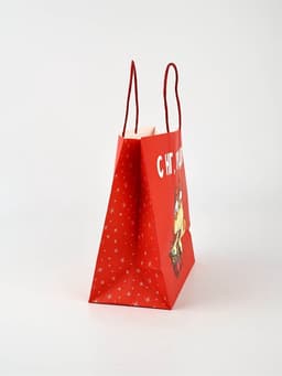 Набор пакетов подарочных «Новогодний праздник» 5 шт., 22×22×11 см