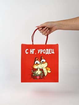 Набор пакетов подарочных «Новогодний праздник» 5 шт., 22×22×11 см