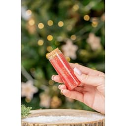 Свеча новогодняя, набор 2 шт., аромат мята и ваниль, 3×3×8 см