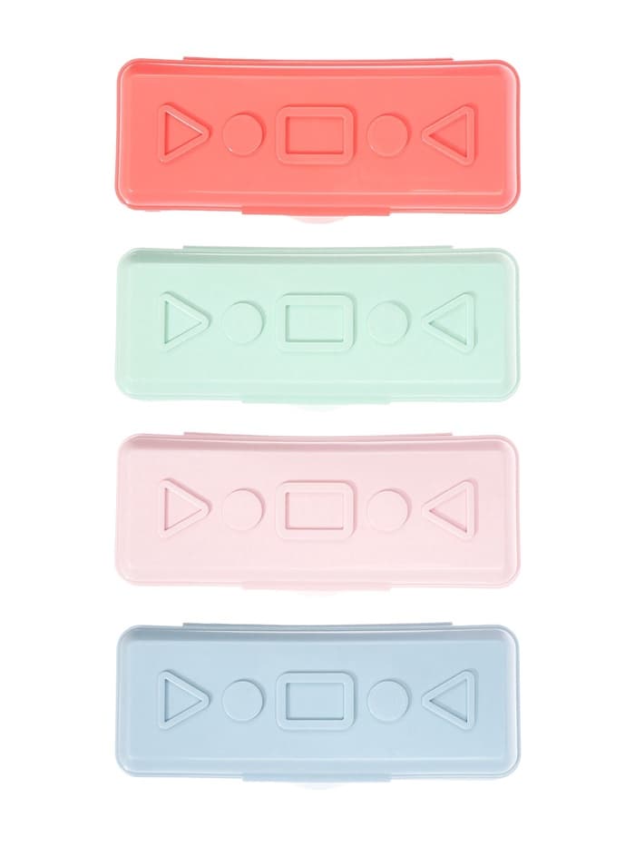 Пенал - футляр Calligrata «Прованс», 21×9×4.5 см, непрозрачный, пластиковый, МИКС