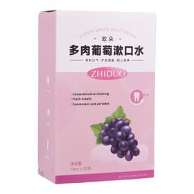 Ополаскиватель для рта в стиках со вкусом винограда, 20 шт. по 10 мл