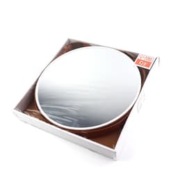 Зеркало настенное круглое «Антураж» d зеркальной поверхности 28 см, с ремешком из искусственной кожи, МИКС