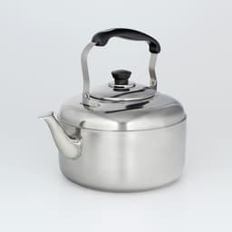 Чайник, 6 л, со свистком, нержавеющая сталь, цвет хромированный